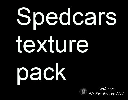 Spedcars shared textures