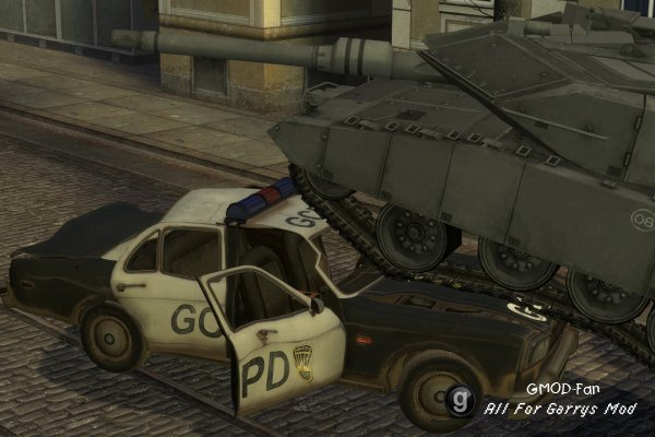 Batman: Arkham Knight GCPD Car Ragdoll