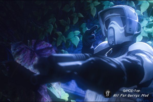 Star Wars Battlefront: Scout Trooper Ragdoll and Playermodel