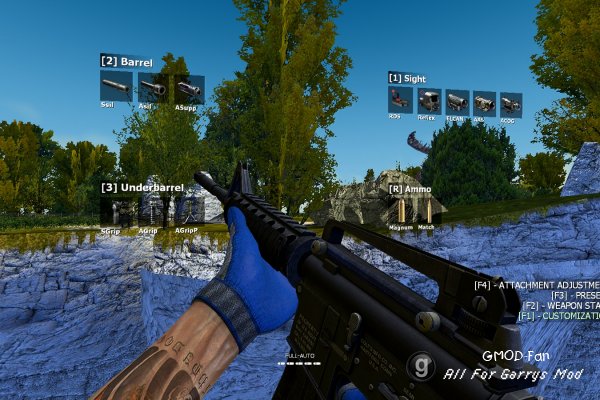 (CW 2.0) Warface R4A1 (M4A1)