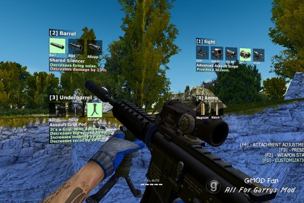(CW 2.0) Warface R4A1 (M4A1)
