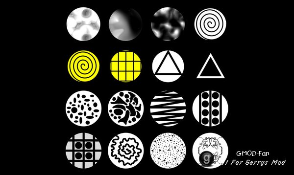 Gobo essentials lamp textures