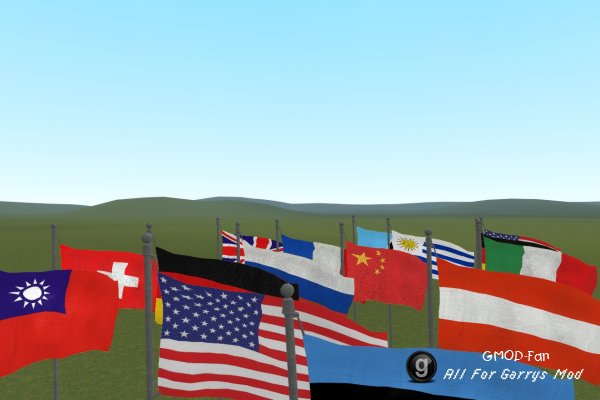 World Flags - Add Pole