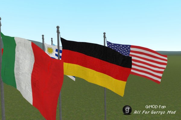 World Flags - Add Pole