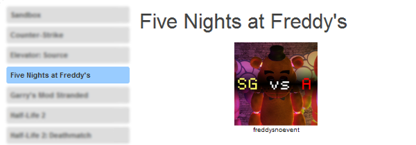 Five Nights at Freddy's Gamemode