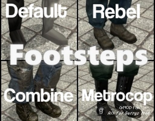 Rebel/Combine/Metrocop Footsteps