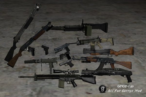 L4D All Weapon Models