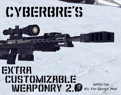 CyberBre's Extra Customizable Weaponry 2.0 Pack 2