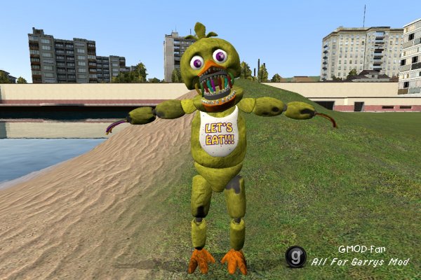 Withered Chica NPC / ENT (Smoke The Bear)