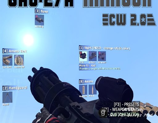 [CW 2.0] GAU-2/A Minigun