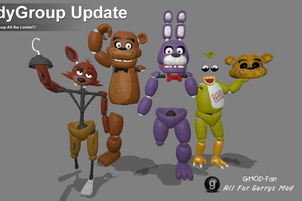 Five Nights at Freddy's Animatronics