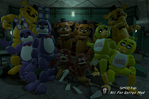 Five Nights at Freddy's Animatronics