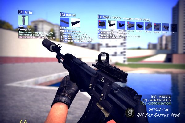 Unofficial Extra Customizable Weaponry 2.0