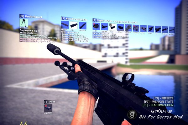 Unofficial Extra Customizable Weaponry 2.0