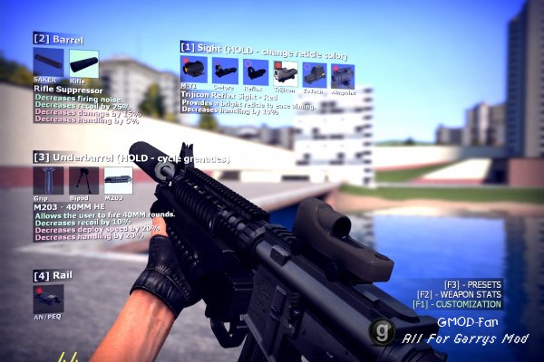 Unofficial Extra Customizable Weaponry 2.0