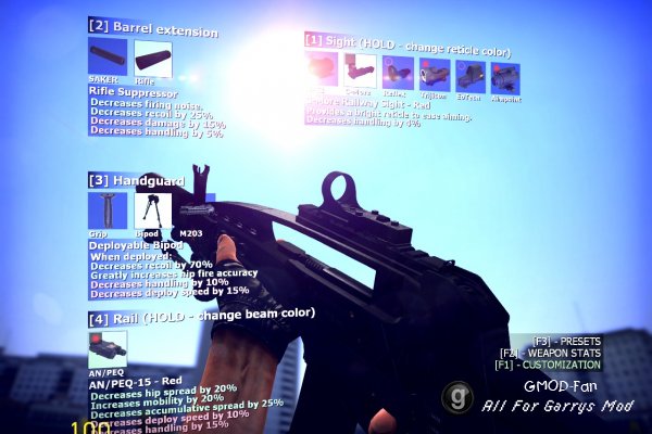 Unofficial Extra Customizable Weaponry 2.0