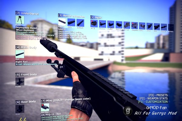 Unofficial Extra Customizable Weaponry 2.0