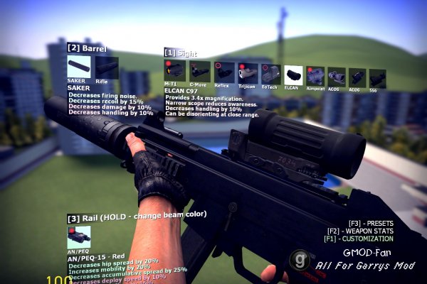 Unofficial Extra Customizable Weaponry 2.0