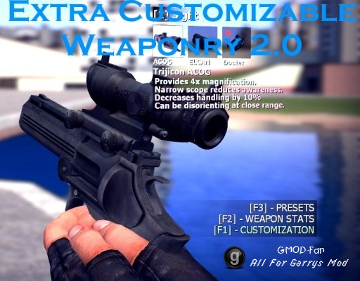 Unofficial Extra Customizable Weaponry 2.0
