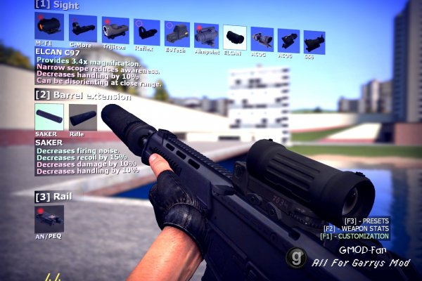 Unofficial Extra Customizable Weaponry 2.0