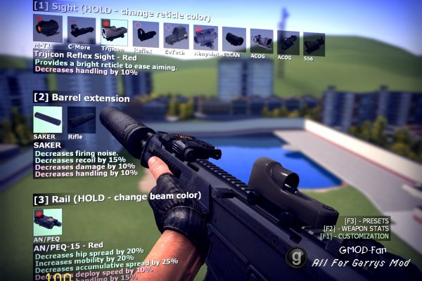 Unofficial Extra Customizable Weaponry 2.0