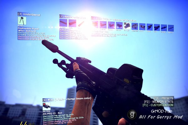 Unofficial Extra Customizable Weaponry 2.0