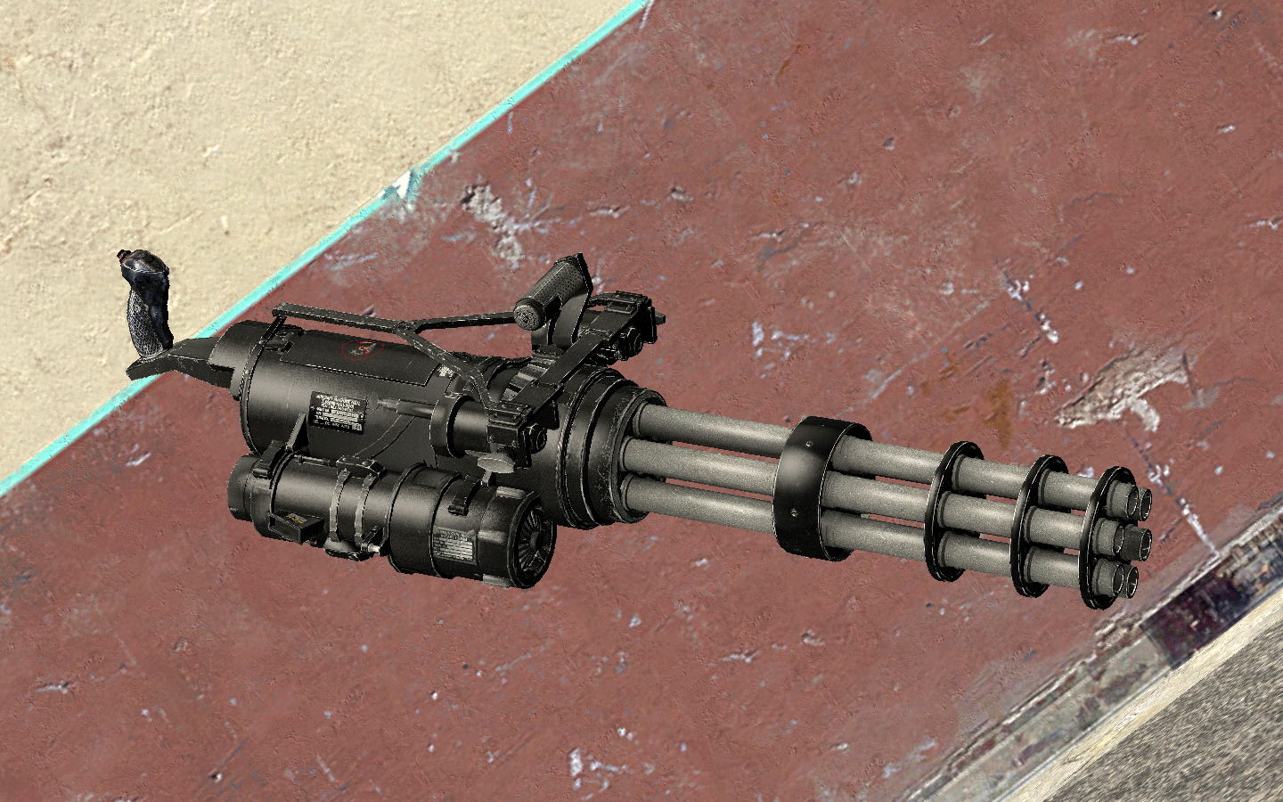 SS3 BFE Heavy weapons props
