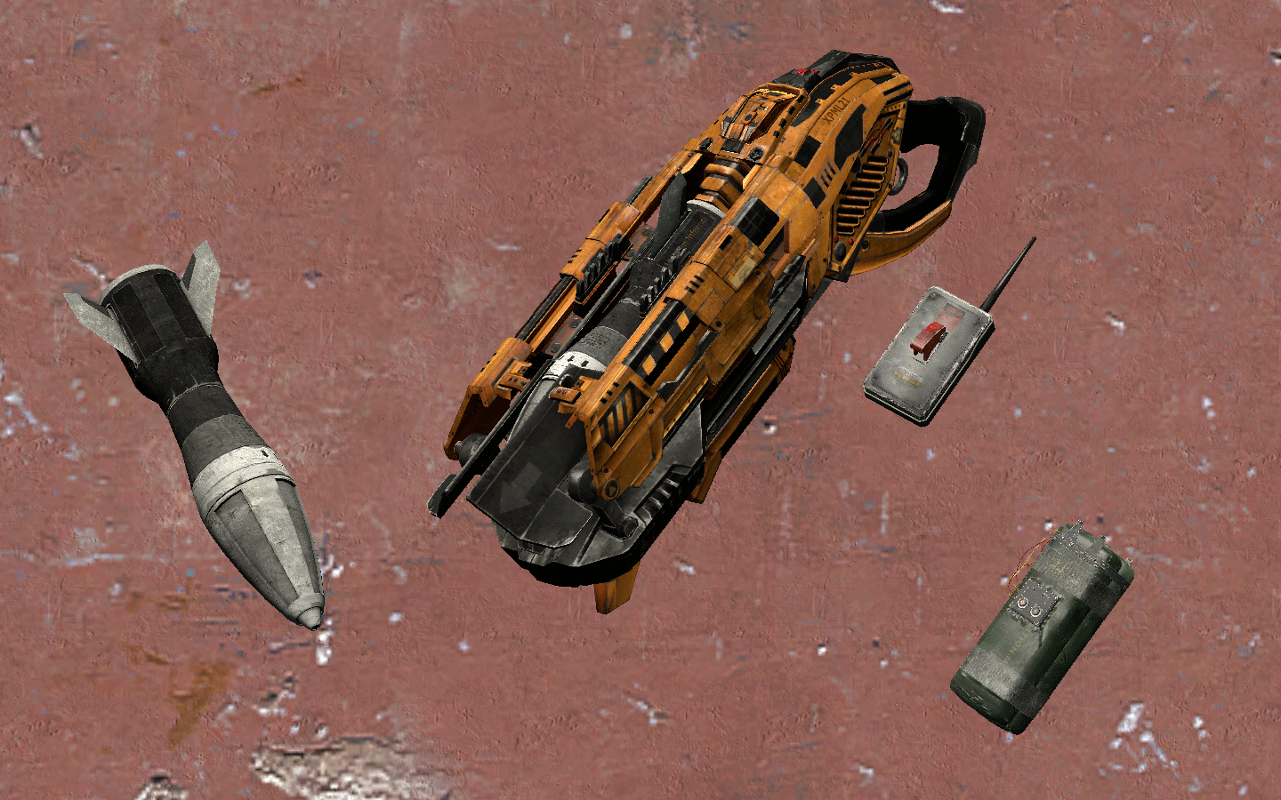 SS3 BFE Heavy weapons props