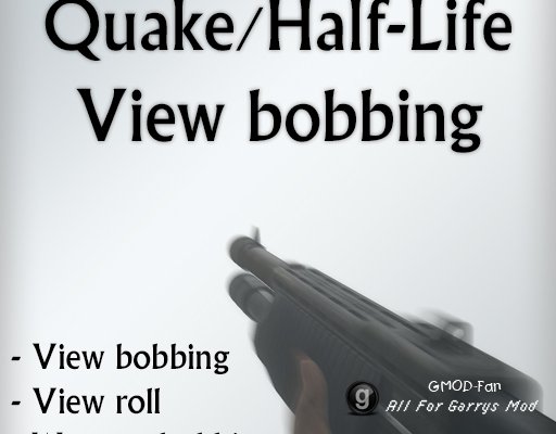 Quake/Half-Life View bobbing