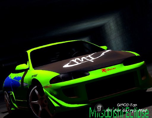 Mitsubishi Eclipse The Fast And The Furious Skin