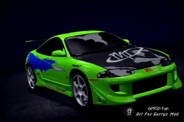 Mitsubishi Eclipse The Fast And The Furious Skin