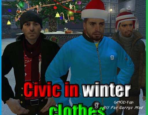Civic in winter clothes {Playermodels}