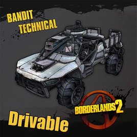 Borderlands 2 Drivable Bandit Technical