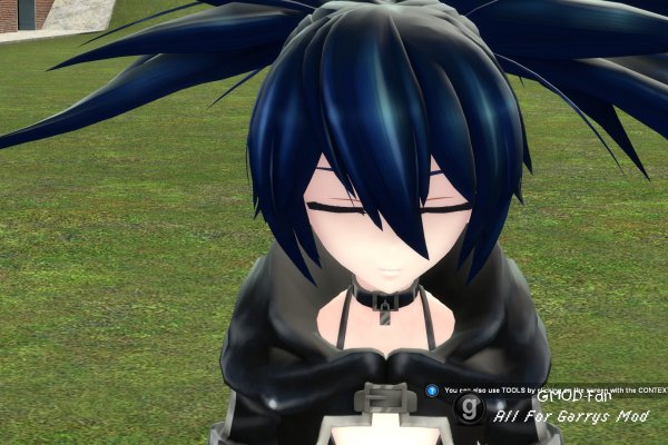 Black Rock Shooter (Digitrevx) Basic Playermodel and NPC