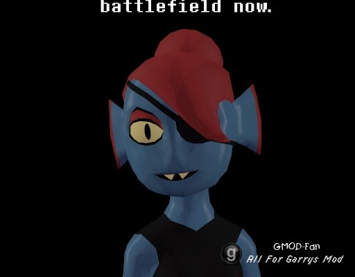 Playermodel - Undertale - Undyne