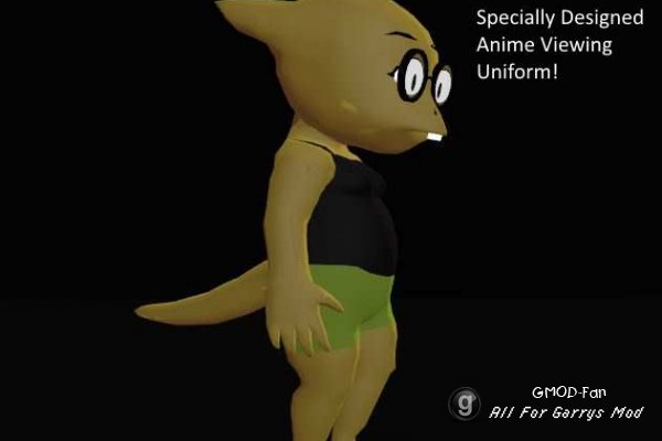 Playermodel - Undertale - Alphys