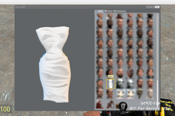 Waifu Pillow Playermodel