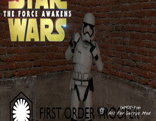 Star Wars: The Force Awakens First Order Trooper [PM\NPC]