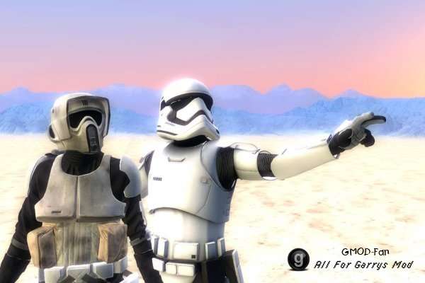 Star Wars: The Force Awakens First Order Trooper [PMNPC]