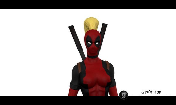 Marvel Heroes Lady Deadpool NPC/Playermodel