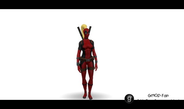 Marvel Heroes Lady Deadpool NPC/Playermodel