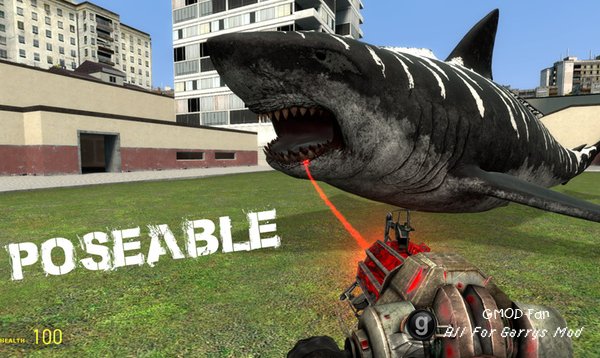 Colourable Megalodon From ARK