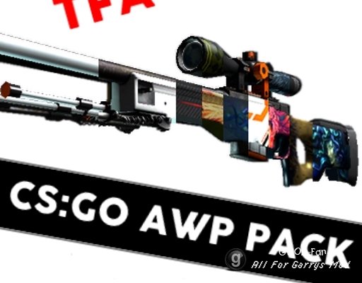 [TFA] CS:GO AWP Skin Pack