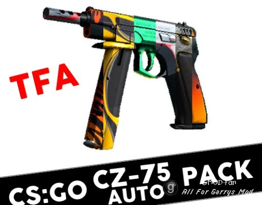 [TFA] CS:GO CZ-75 Skin Pack