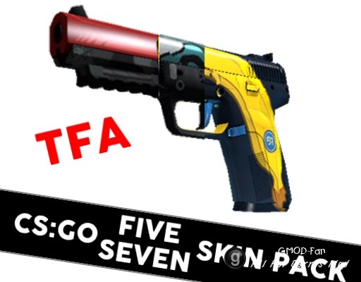 [TFA] CS:GO Five-SeveN Skin Pack