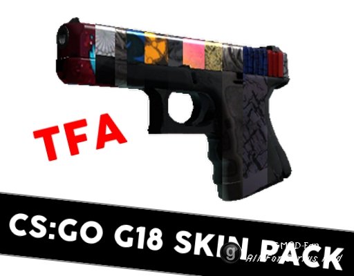 [TFA] CS:GO Glock-18 Skin Pack