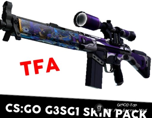 [TFA] CS:GO G3SG1 Skin Pack
