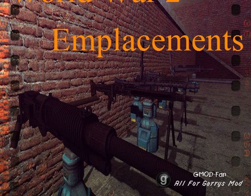 World War 2 Machine Gun Emplacements