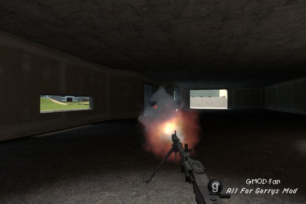 World War 2 Machine Gun Emplacements
