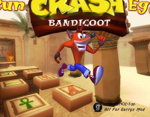 Deathrun Crash Bandicoot Egypt